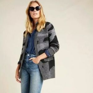 NWT Anthropologie Moth Camo Cardigan Small